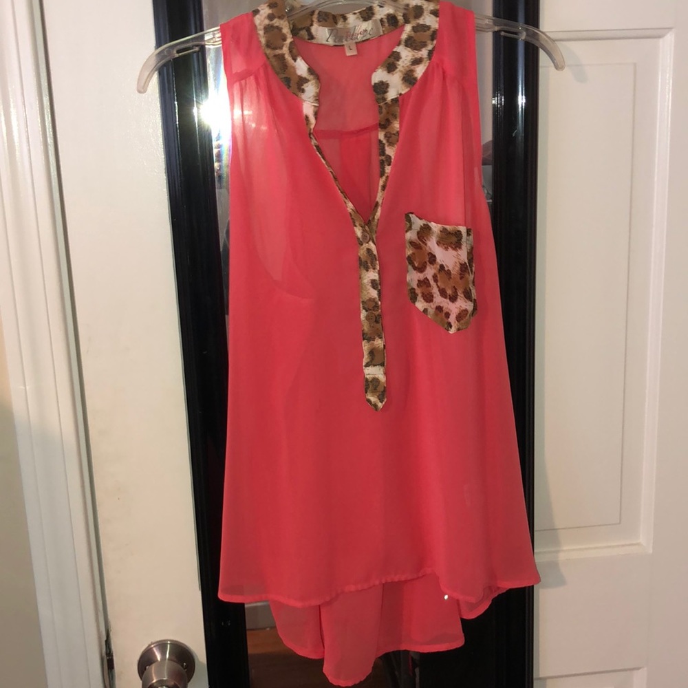 Sheer blouse